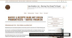 Desktop Screenshot of kaffee-freun.de